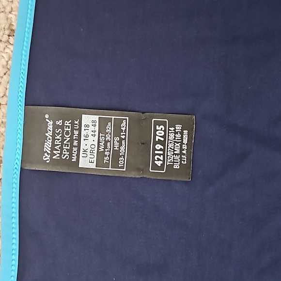 M&S One Piece Bathing Suit, 12/14 - Picture 8 of 8